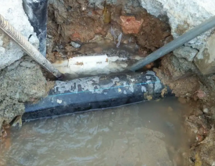 鄂托克旗测漏水之水管漏水